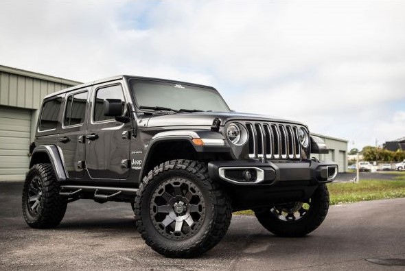 Jeep Wrangler JL JK wielen velgen banden 