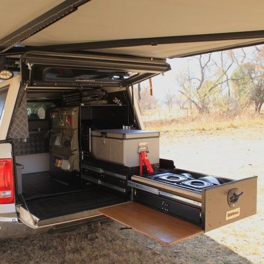 Mini kitchen slide 4x4 expeditie