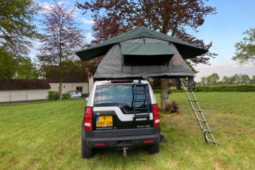 Daktent Lotte op Landrover Discovery