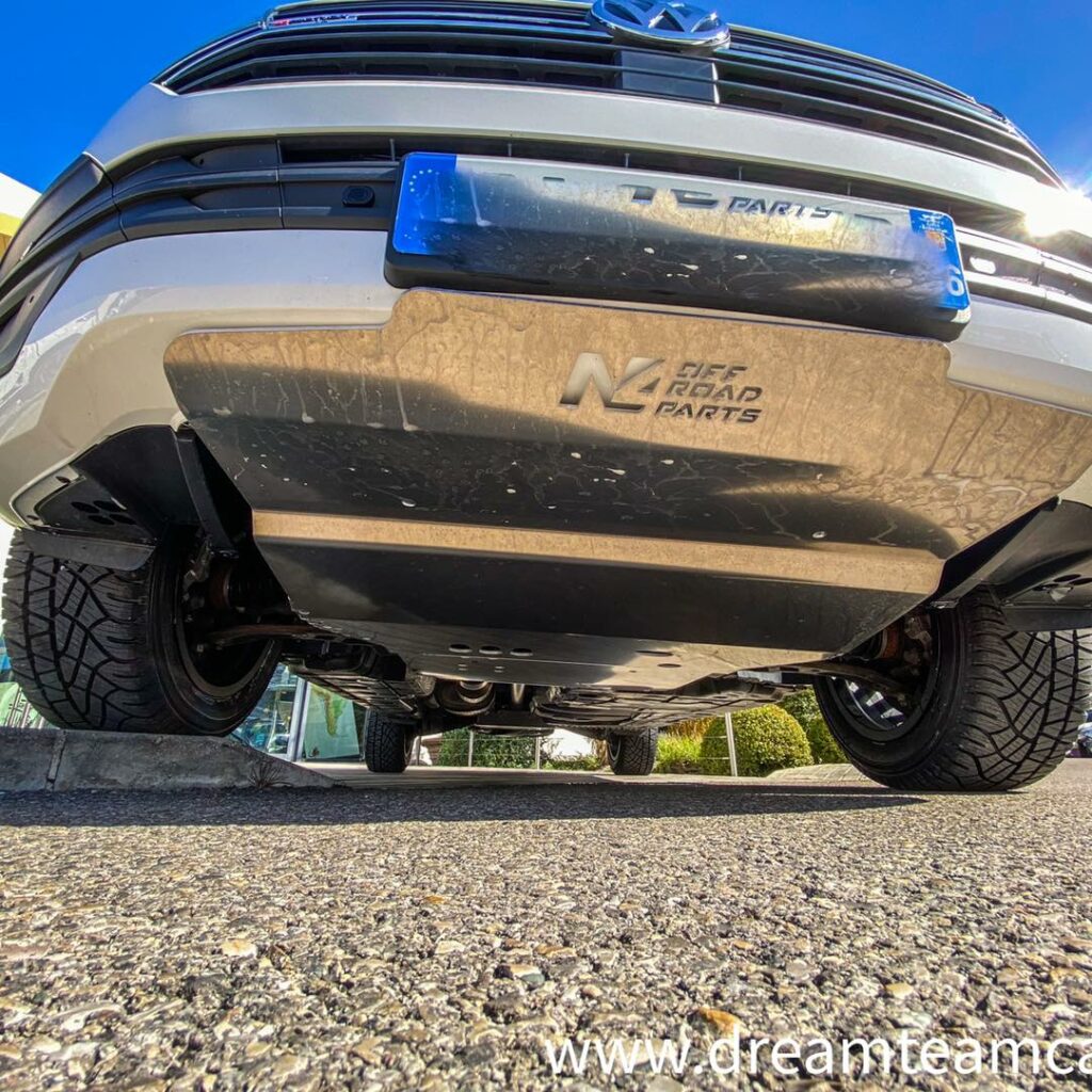 Bescherming onderzijde bodembescherming skidplate vw transporter