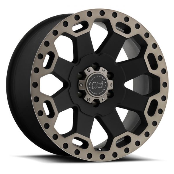 Black Rhino Warlord velg 8x17 - Afbeelding 2