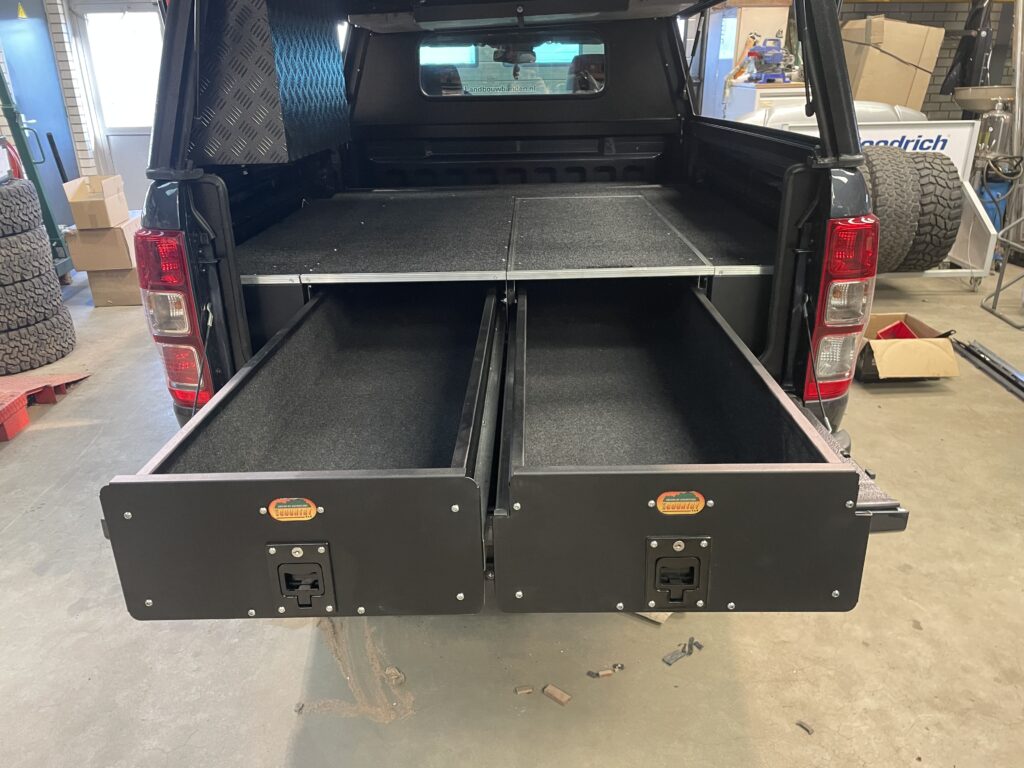Inrichting Ford Ranger pickup